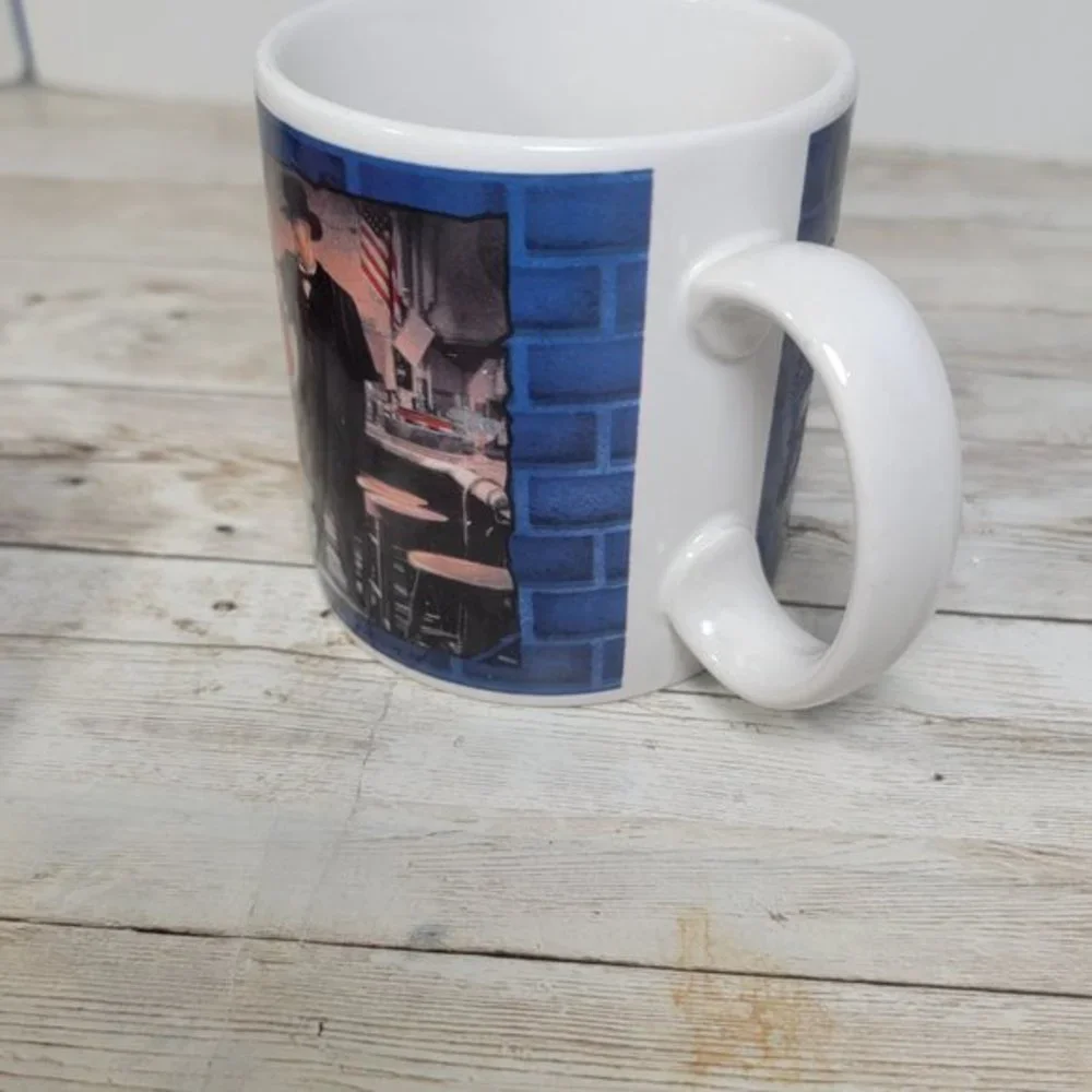 Vintage Disney Who Framed Roger & Jessica Rabbit Coffee Mug‎ Cup 1987 Applause